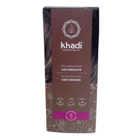 Khadi Henna Bio Castaño Ceniza 100g